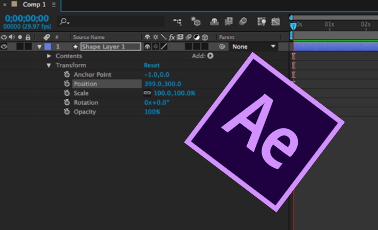 5 Shortcut key សាមញ្ញសម្រាប់កម្មវិធី Adobe After Effect